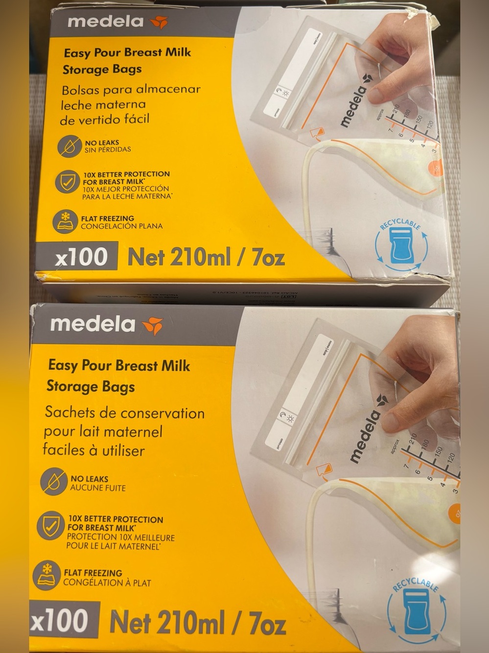 Medela Easy Pour Breast Milk Storage Bags